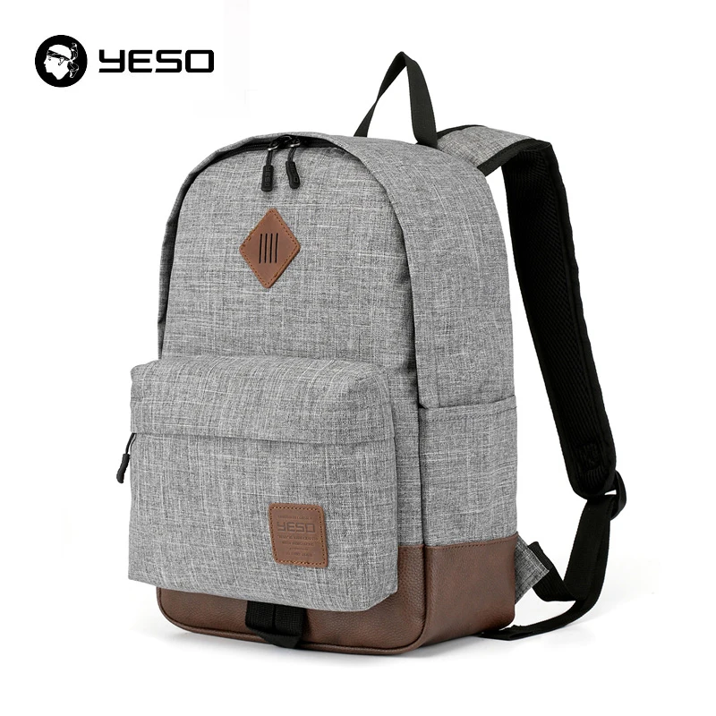 

YESO New Backpack Women Preppy School Bags For Teenagers Oxford 14 15.6 inch School Backpack Large Capacity Backpacks For Girls
