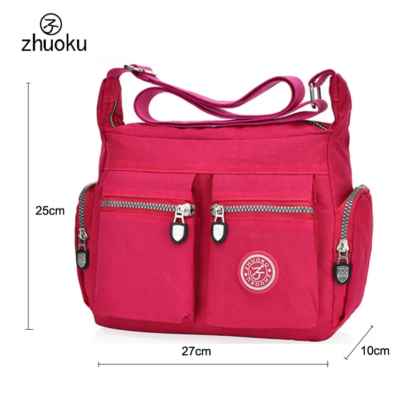 للماء النايلون المرأة حقيبة ساع عارضة مخلب Carteira خمر الأفاق السيدات حقيبة الإناث Crossbody حقائب حقائب كتف