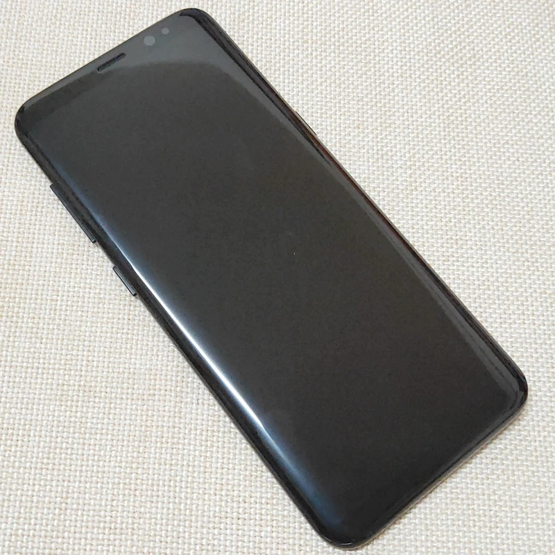 

ORIGINAL Burn-Shadow S8 LCD with frame for SAMSUNG Galaxy S8 G950 G950F Display S8 Plus G955 G955F Touch Screen Digitizer AAAA