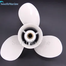 Гребной винт Алюминий пропеллеры 9 1/4x11-J для Yamaha 9.9HP 15HP лодочный мотор 9 1/4x11-J подходит Hidea Parsun HDX 15hp