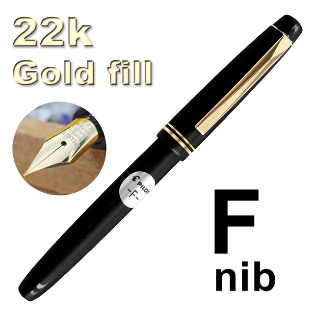 Bounty consonant communication Pilot 78g 78g+ 22k Golden Original Iridium Fountain Pen Students Practice  Calligraphy Ef F M Nib Ink Cartridge Con40 Converter - Fountain Pens -  AliExpress