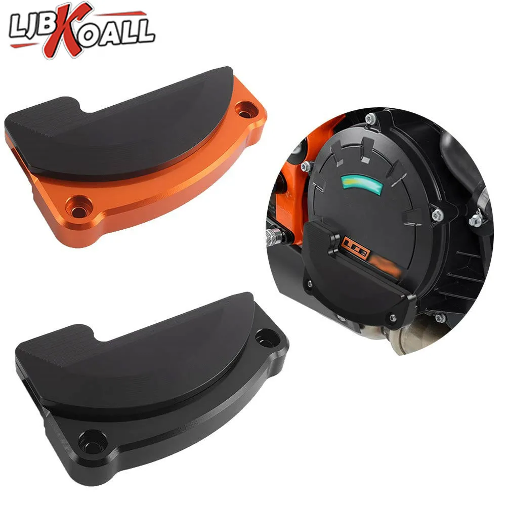 

For KTM 1290 Super Duke R GT RC8 R CNC Motorcycle Right Engine Stator Cover Protective Case Slider Guard Protector Orange Black