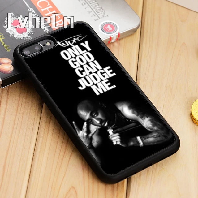 LvheCn 2pac чехол для телефона с надписью Only God Can бутылочка iPhone 5 6 s 7 8 plus 11 12 Pro X XR XS Max