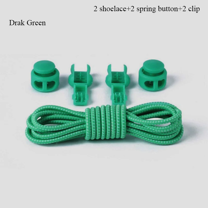 No Tie Shoelaces Stretching Lock lace Locking Shoe Laces Elastic Sneaker Chidren Shoelaces Shoestrings RunningJoggingTriathlon (29)