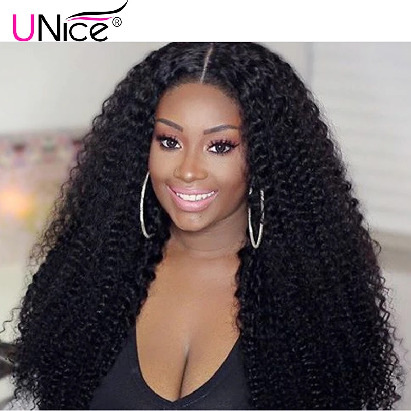 Unice 5Pieces/lot Malaysian Curly Hair Weave 7A ...