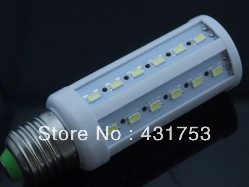 

12W E27 B22 E14 44LED 5630 SMD 110V / 220V LED Corn Bulb 360 Degree Light LED Bulb Lamp CE&RoHS certificated (Free shipping)