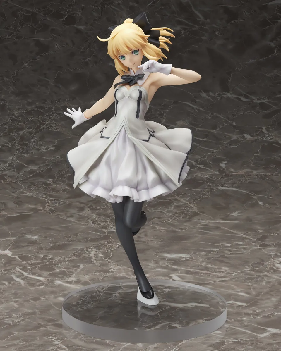 15 см Fate stay night saber lily фигурка ПВХ игрушки коллекция аниме мультфильм модель игрушки коллекционная