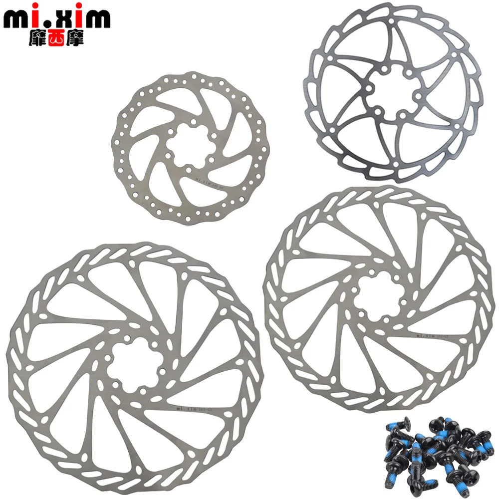 Mi. Xim горный велосипед 140/160/180/203 мм шестью отверстиями велосипедный дисковый тормоз Велоспорт дисковый тормозной ротор с T25 винты