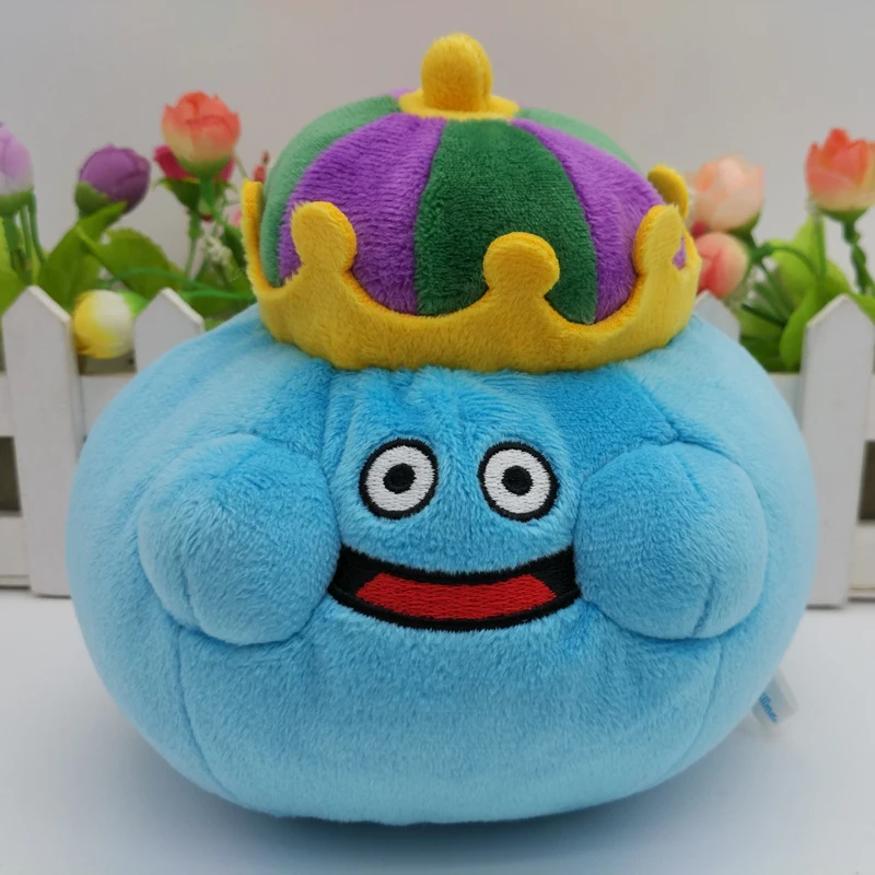 Dragon Quest Smile King Slime 7" Plush Doll NEW