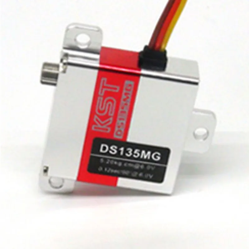 

Tarot-RC Original KST DS135MG 23g/ 5.2kg/ 0.12 sec Digital Servo f/Glider Corelss motor