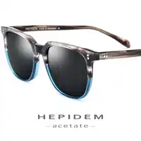 Acetate แว่นตากันแดด Polarized ผู้ชาย 2019 แฟชั่นคุณภาพสูงยี่ห้อ Designer Vintage สแควร์ดวงอาทิตย์แว่นตาสำหรับแว่นตาผู้หญิงแว่นตากันแดด