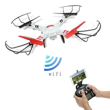 WLtoys V686K Wi-Fi видео в режиме реального времени телефон с видом от первого лица Квадрокоптер с дистанционным управлением и Камера Безголовый режим 2,4G 4CH 6-ось Радиоуправляемый Дрон НЛО RTF VS X5SW