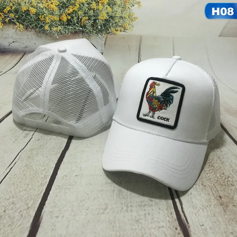 

Fashion Mesh Baseball Cap Unisex Animals Caps Women&Men Snapback Cap Dad Hat Summer Bone Adjustable Gorras