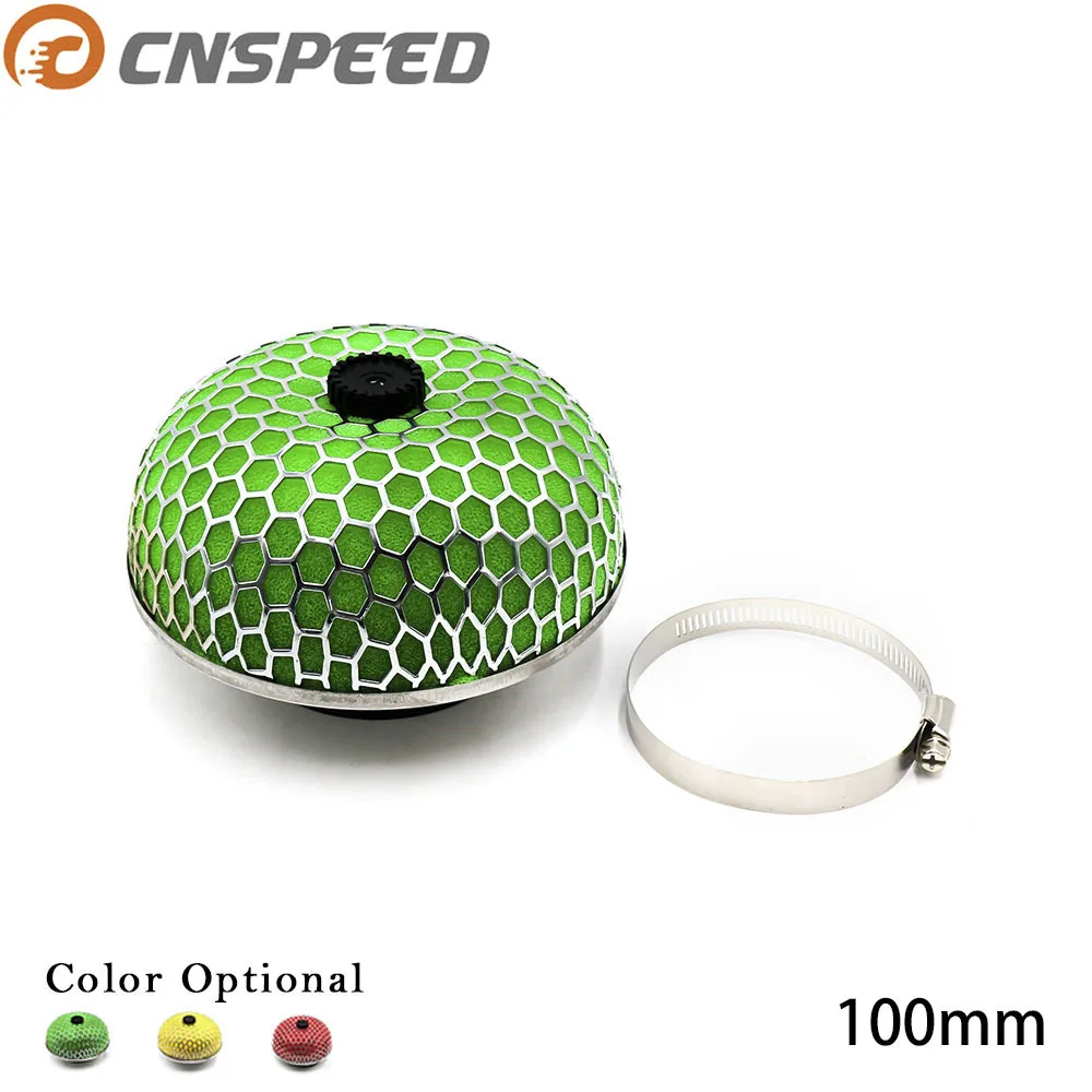 CNSPEED 100mm Mushroom head Universal Raing Car AIR Filter