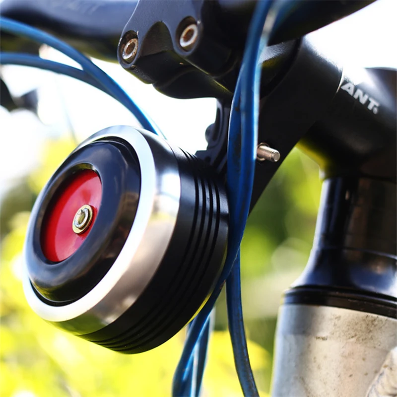 

USB Charging 1300 mAh Bicycle Bell Electric Horn With Alarm Loud Sound waterproof BMX MTB Bike Handlebar Safety Anti-theft Alarm