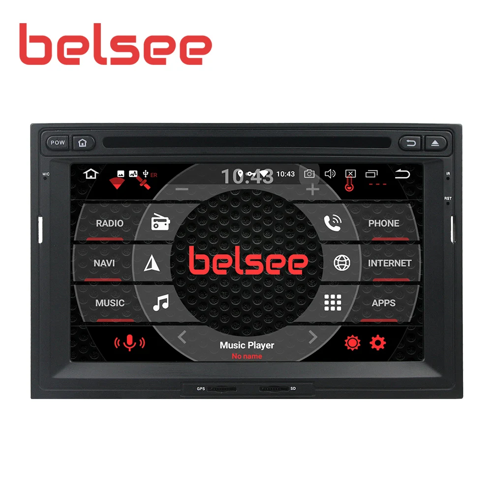 Belsee 4 Гб+ 64 ГБ Android 9,0 радио для peugeot 3008 5008 партнер 2010- автомобильный стерео gps блок Авторадио DVD плеер СБ Navi