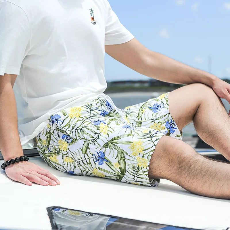 Мужские плавки быстросохнущие пляжные шорты с карманами короткие плавки с сеткой купальные костюмы с подкладкой купальные костюмы