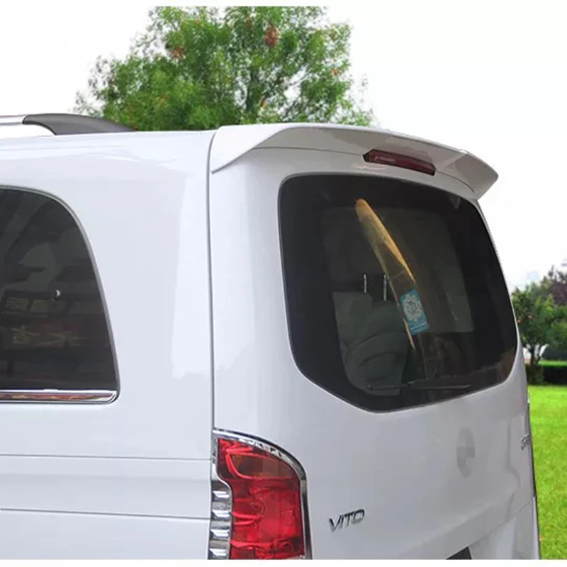 

For Mercedes Benz New Vito V260 V260L metri spoiler For V-CLASS 2016 2017 2018 by primer or DIY color spoiler rear wing spoiler