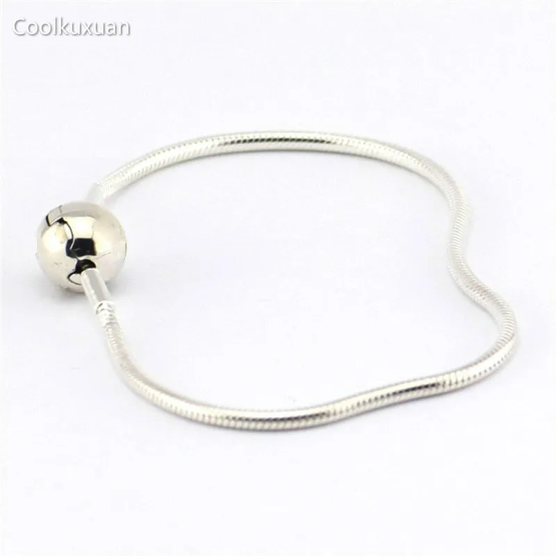 Коллекция Essence браслет Змеиный браслет(3 мм) стерлингового серебра 925 модные ювелирные изделия для женщин Coolkuxuan ювелирные изделия