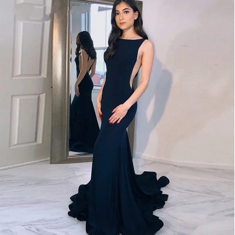 backless gala dress
