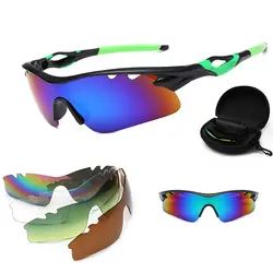 Цвет изменение Велоспорт очки велосипед спорта на открытом воздухе велосипедов Солнцезащитные очки для Для мужчин Для женщин очки 5