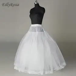 Белые Обручи Свадебные Нижняя юбка кринолин юбка Нижняя юбка для свадебное платье Нижняя в наличии 2018