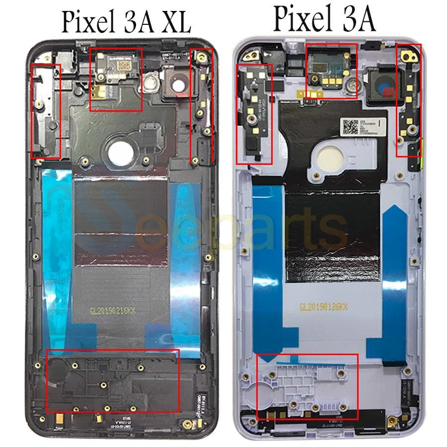 NEW For Google Pixel 3A Back Battery Cover Housing Case Replacement Parts For Google Pixel 3A XL Battery Cover (2)