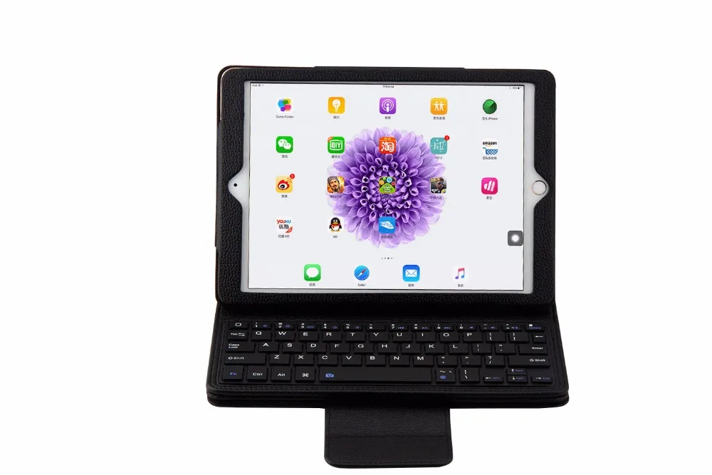 Топ Съемный беспроводной Bluetooth клавиатура кожаный чехол для Apple iPad Air 1 2 Pro 9,7 iPad 9,7 Coque Capa Funda