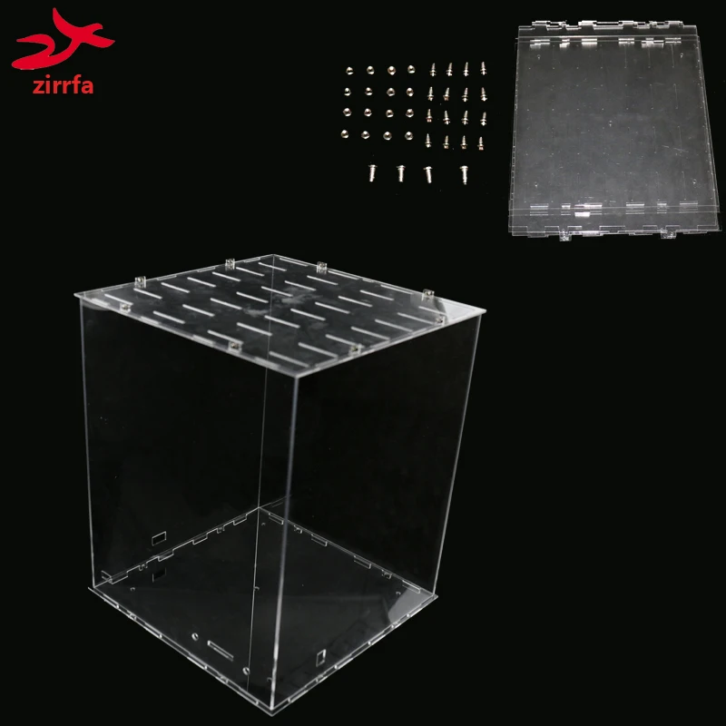 

3D 8 LED Light Cubeeds RGB Acrylic case- note:cubeeds box only with the use of our 3d8 colorful cubeed,size is 23x23x h29 cm