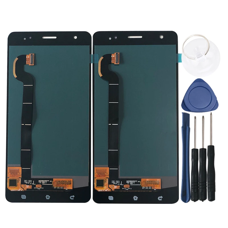 Amoled экран 5 7 дюйма для Asus Zenfone 3 Deluxe ZS570KL Z016D Z016S axisмеждународная ЖК дисплей +