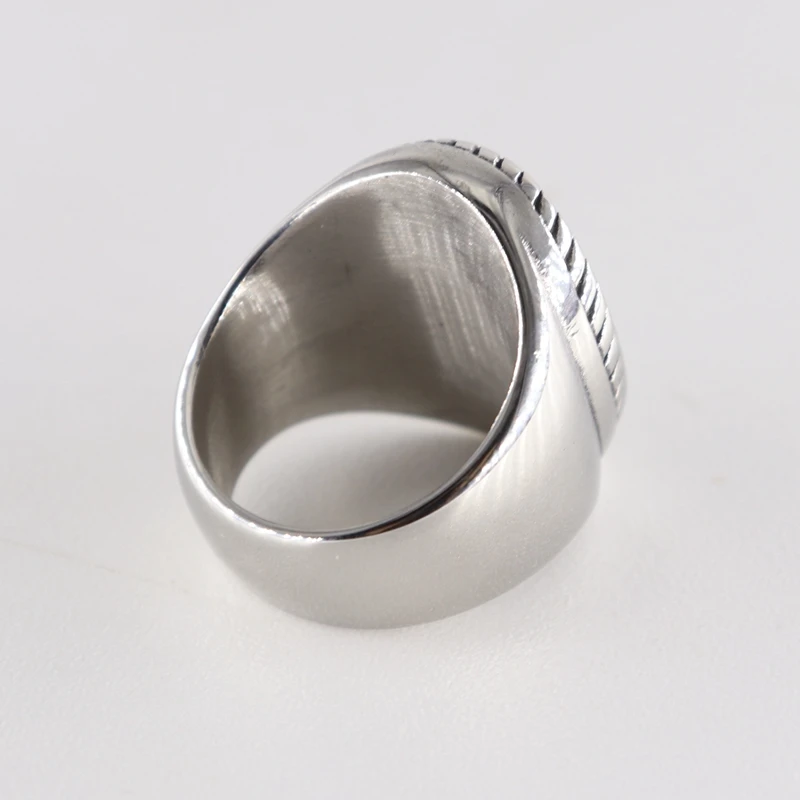 solid back heavy anchor sail rings  (4)