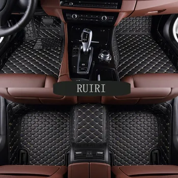 

High quality! Custom special car floor mats for Toyota Hilux Revo 2018-2015 durable car rugs waterproof carpets,Free shipping