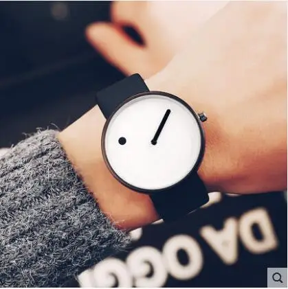 

Shourui creative watch concept fashion design personality trend students very simple men and women quartz watch