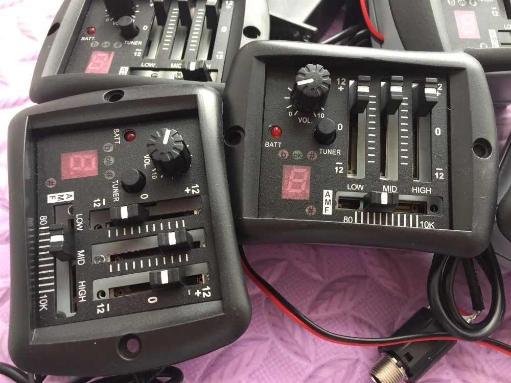 OEM New Arrival 4 Bands EQ Equalizer yama Acoustic Guitar Preamp Piezo