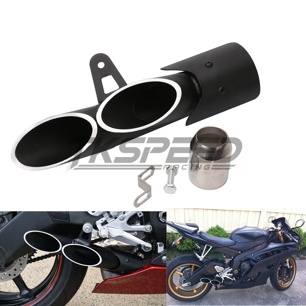 Modified exhaust pipe muffler modified with DP killer R6 Exhaust Pipe without sticker|r6 exhaust|good exhaustexhaust r6 |