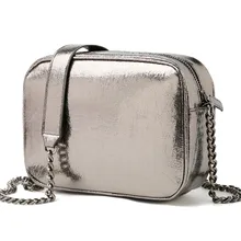 Женские модные сумки-мессенджеры на цепочке, квадратные сумки из полиуретана и полиэстера, студенческие сумки на плечо, сумки через плечо с цепочкой, Студенческая сумка на плечо June4