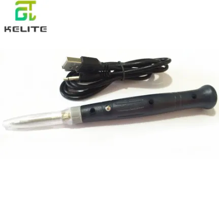 

5V 8W Mini Portable USB Electric Powered Soldering Iron Pen Tip Touch Switch 2A Electric soldering iron USB Electric iron