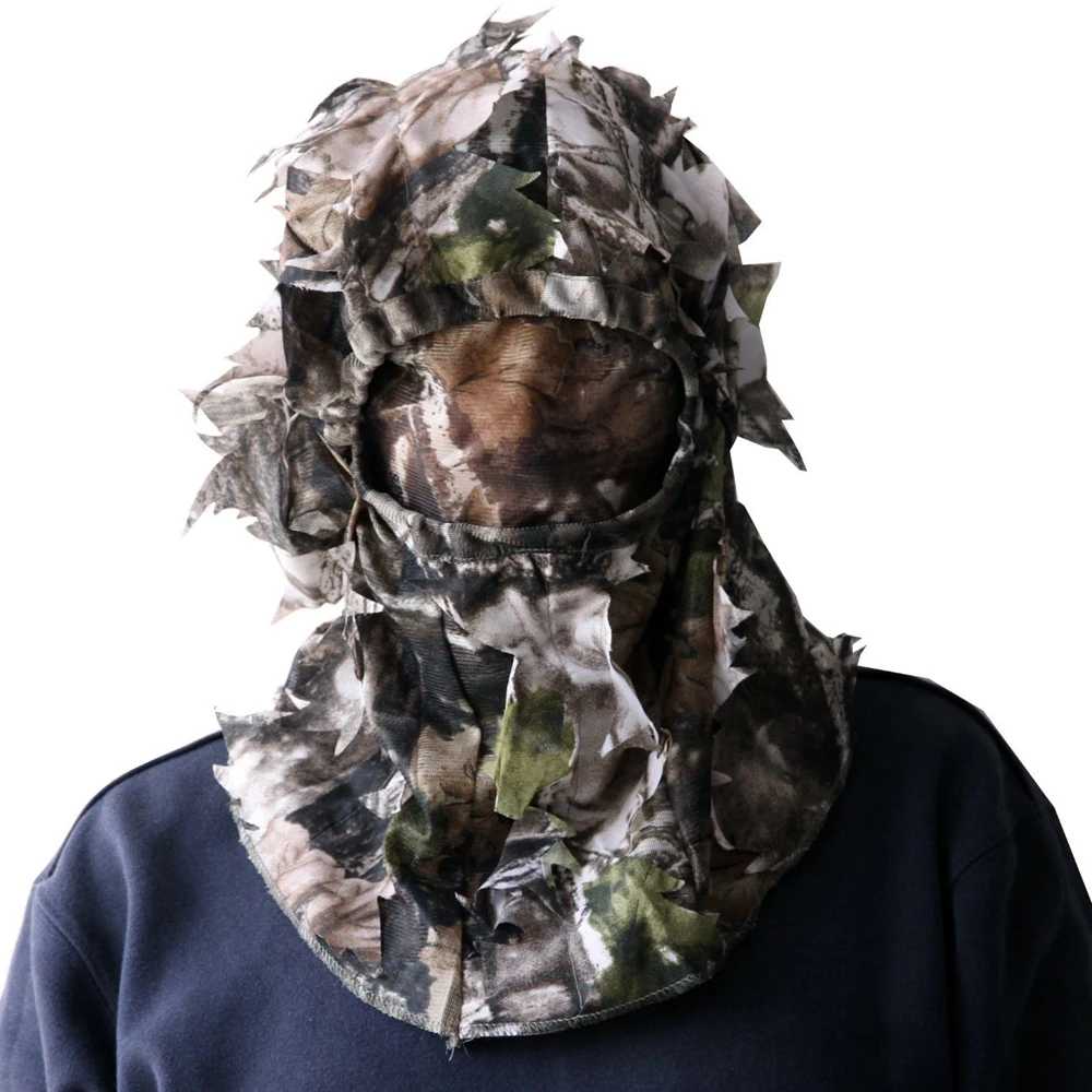 

3D Sneaky Cap + Facemask Shooting Hunting stalking one size Woodland cap/hat