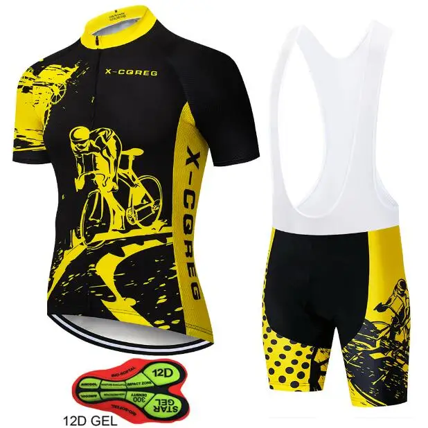 X-CQREG мужские майки для велоспорта Roupas Ropa Ciclismo Hombre MTB Maillot для велоспорта/Летняя одежда для шоссейного велосипеда - Цвет: 16