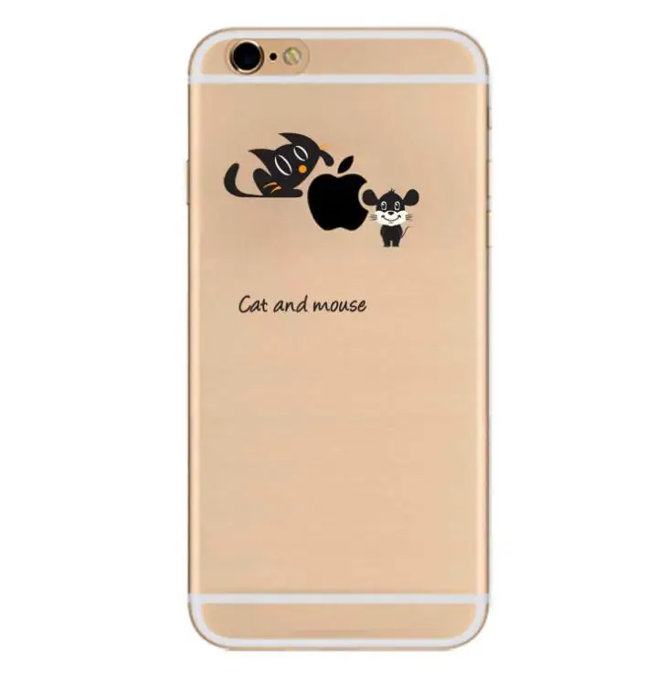 Laumans для Apple iPhone 7 Plus цветной чехол для телефона мягкий силиконовый чехол из ТПУ с принтом Fundas чехол с милыми животными