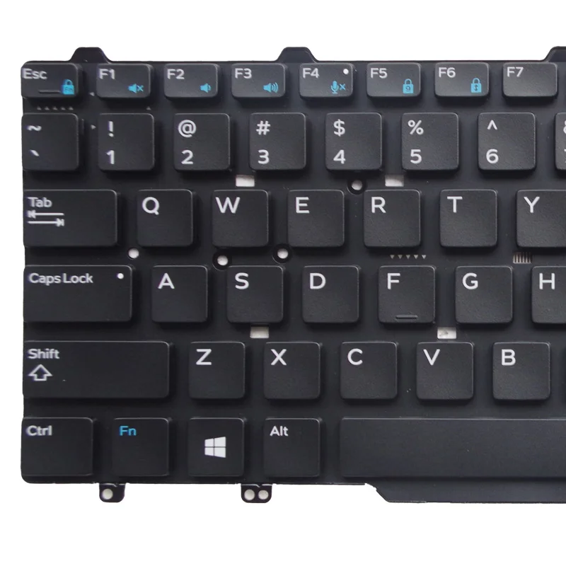  GZEELE New English laptop keyboard for Dell Latitude 3340 E3340 E5450 E7450 US version without fram