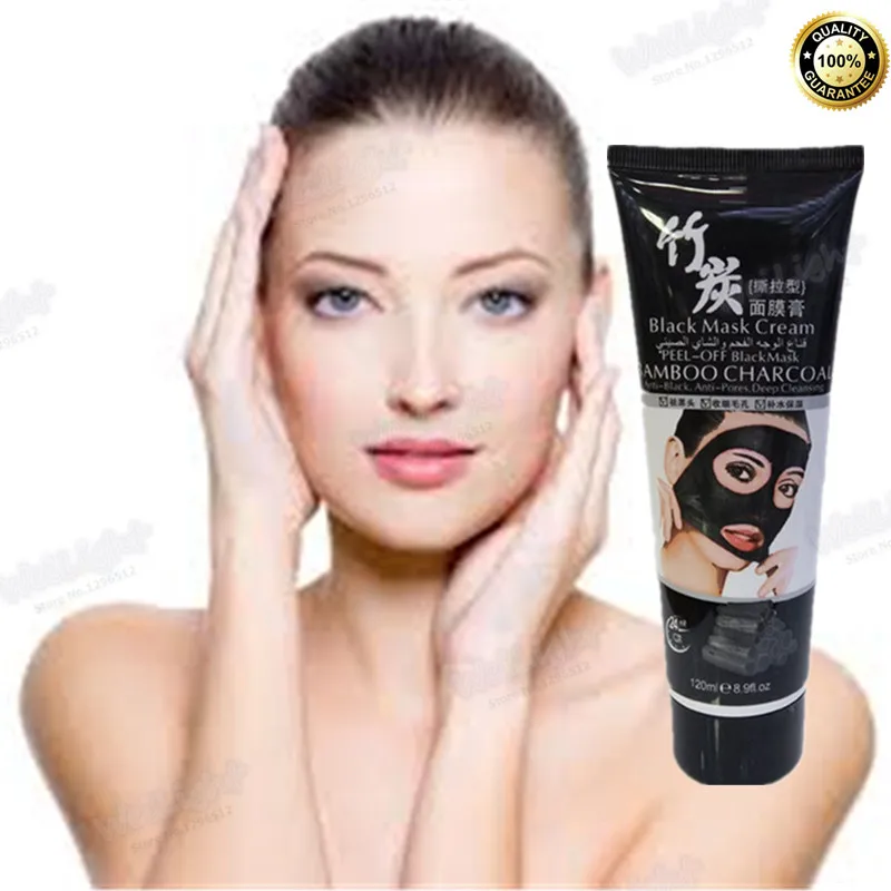 Маска для лица с вулканической грязью 120 мл/трубка|black head mask|mask for faceacne black |