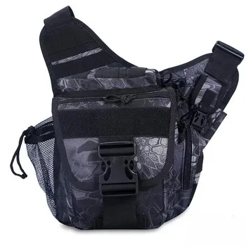 Fanny Pack   Jumbo Bag Versipack Sling Single Shoulder Messeger Bags Saddle Bag Unisex Tactical Hunting Multicamouflage Solid