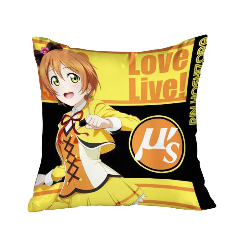 Hobby Express Rin Hoshizora - Love Live Аниме Dakimakura квадратная наволочка GZF311 | Дом и сад