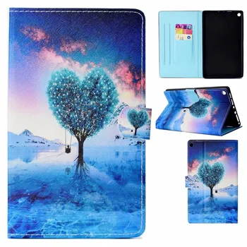 

Case For Amazon All-New Kindle Fire HD 8 HD8 2017 7th Generation Case PU Leather Stand Cover Funda For kindle Fire HD 8 2016