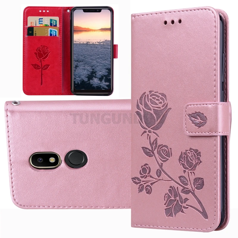 

Oukitel C12 Pro Case Protection Stand Style PU Leather Flip Silicone Back Cover For Oukitel C 12 Pro Mobile Phone Wallet Capa