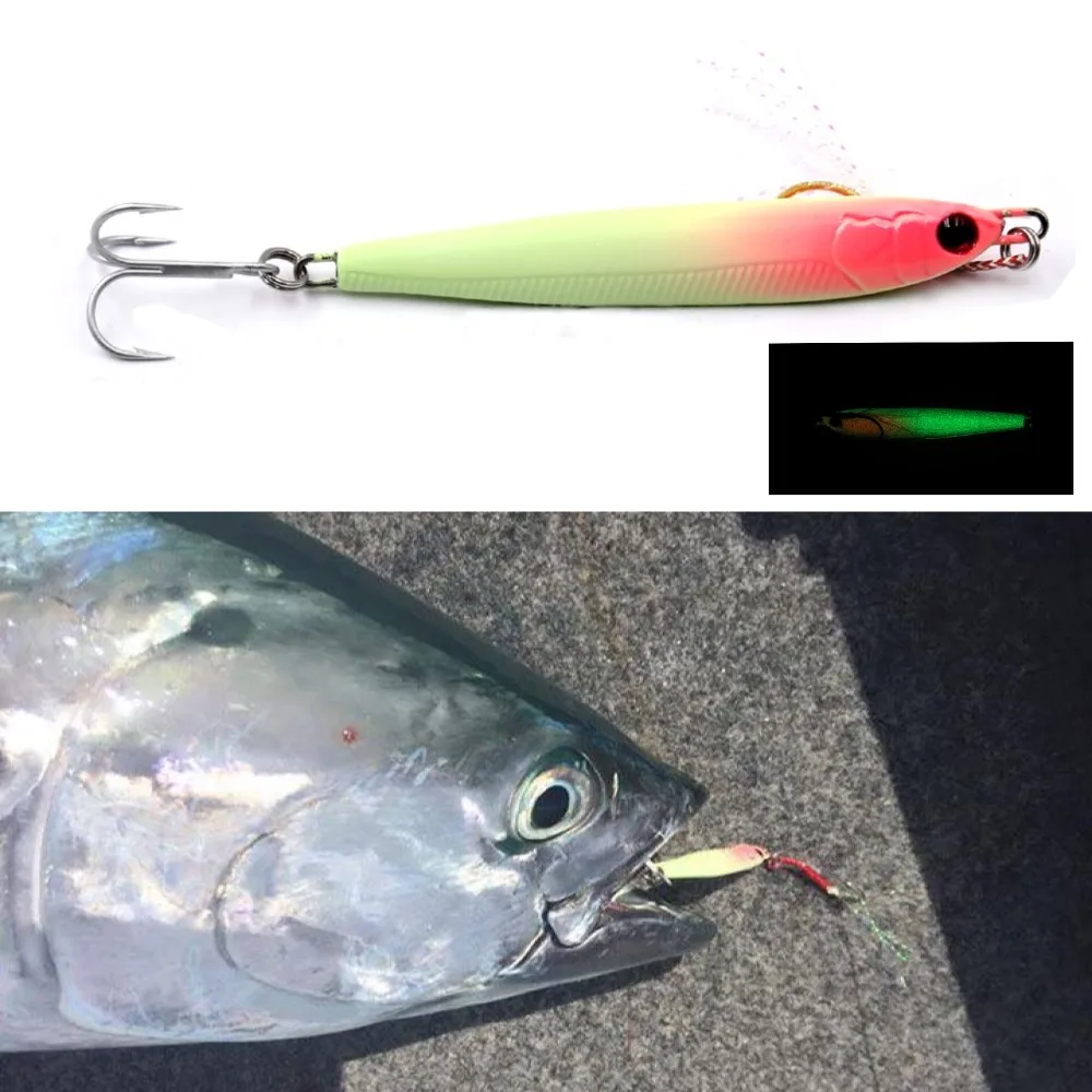 

Noeby jigging lures 28g 40g lead jig metal fishing hard lure casting Jigging Lead Fish Sea Bass Fishing Lure Artificial Bait