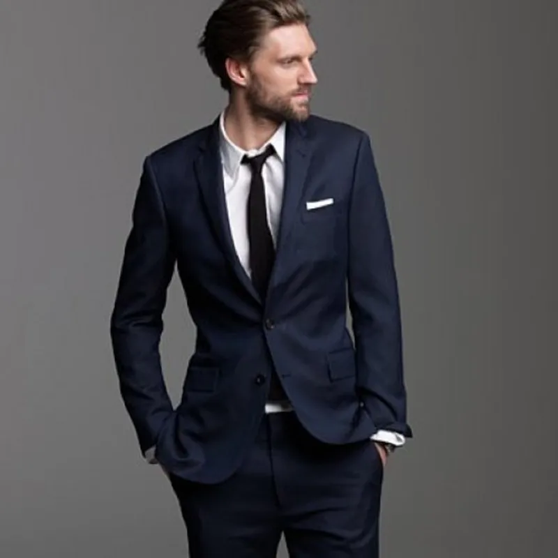 

New Arrival Brown Double Breasted Classic Men Suit Skinny Summer Simple Tuxedo Custom 2 Piece Wedding Suits (jacket+pants) L642