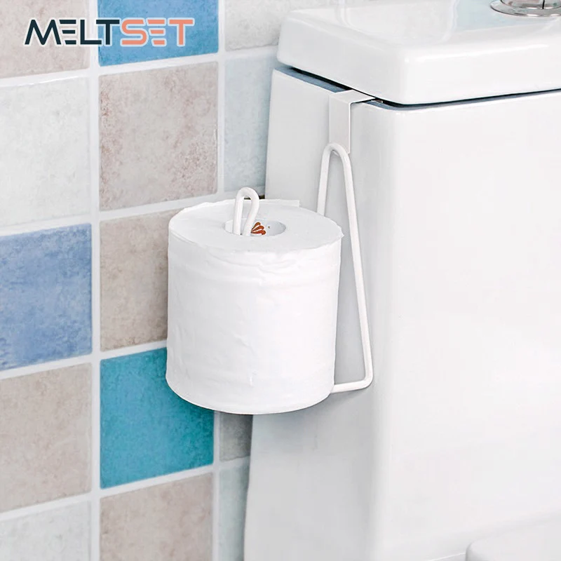 Buy Iron Toilet Tissue Holder Hanging Bathroom Toilet