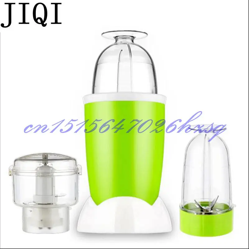 

JIQI Multifunctional cooking machine Household Mixing/baby food/milk shake/juice/minced meat maker 218W stainless steel blades